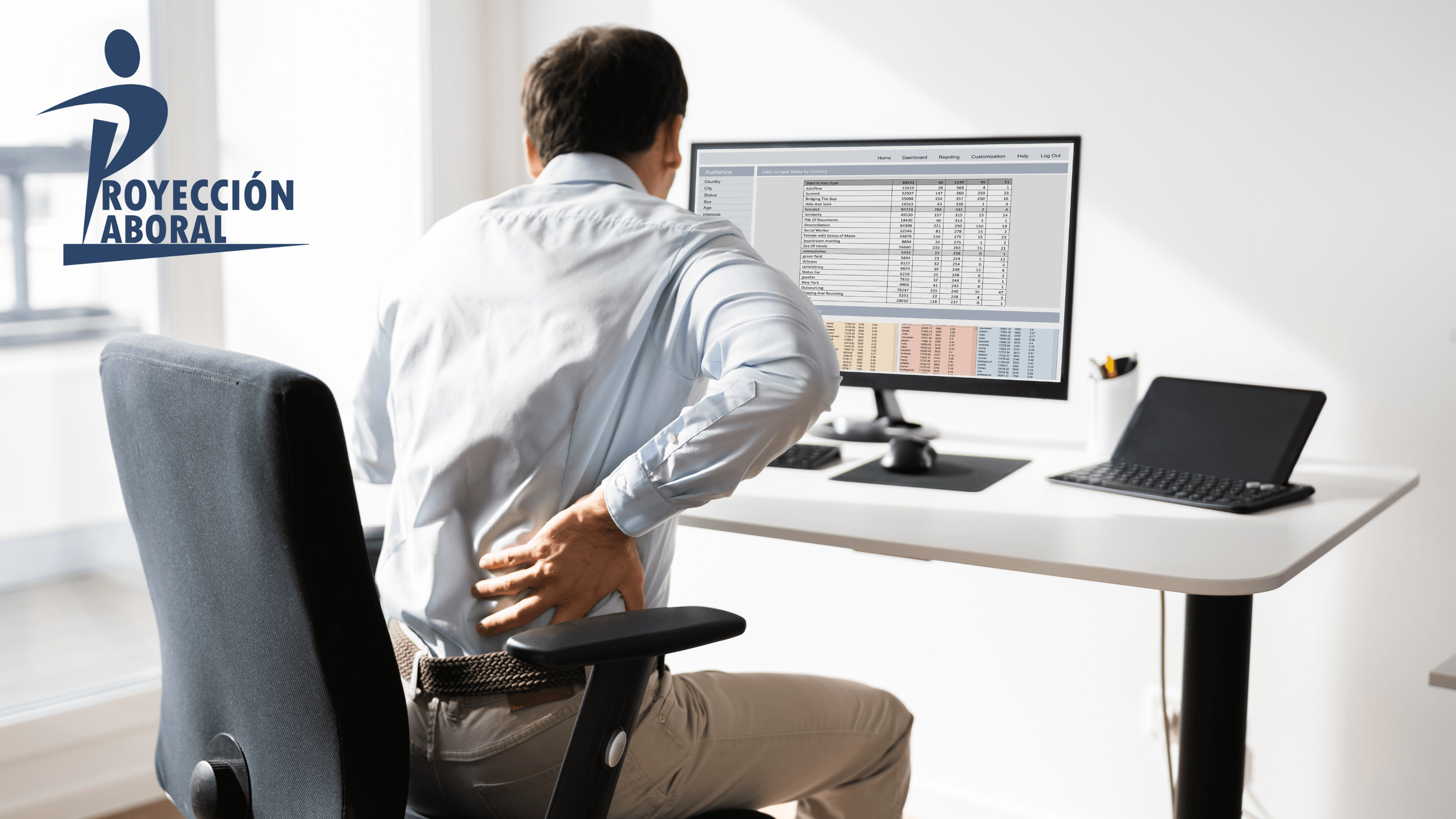 ¿Las malas posturas en el trabajo pueden convertirse en una enfermedad laboral?